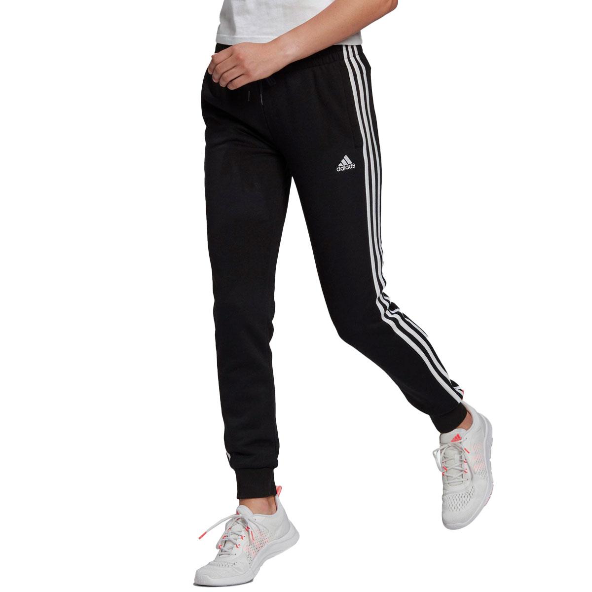 Pantaloni  Essentials French Terry 3-Stripes felpati da rif. GM8733 donna